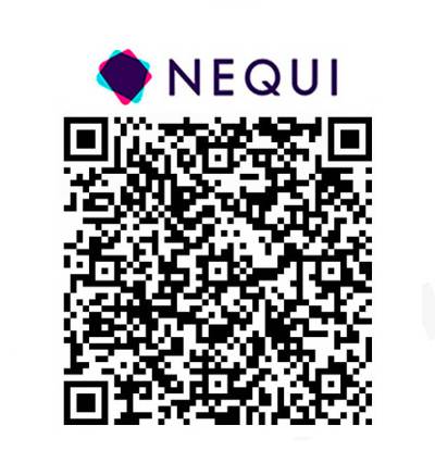Código QR para enviar un apoyo económico a e-Lexia.com